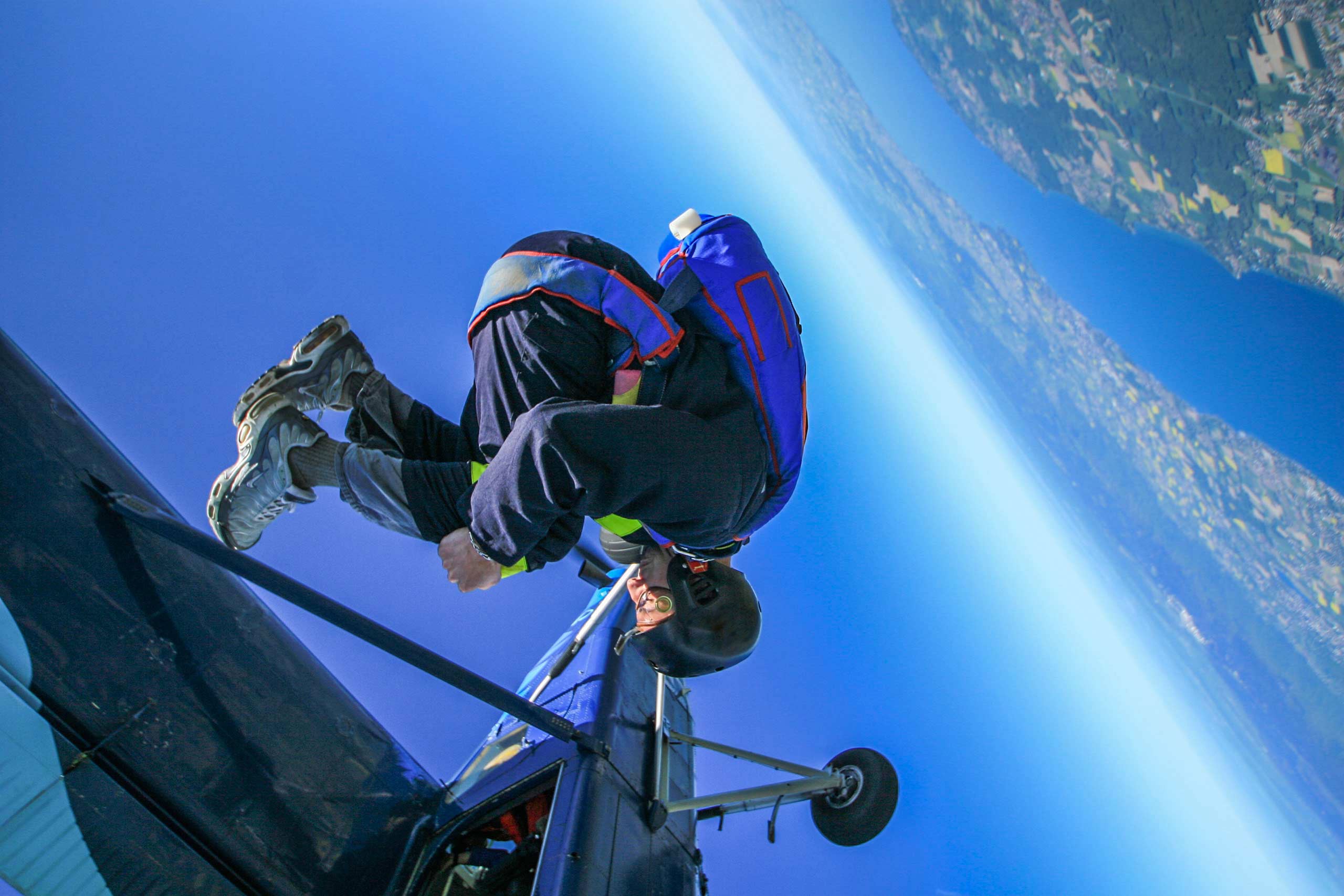 saut en parachute