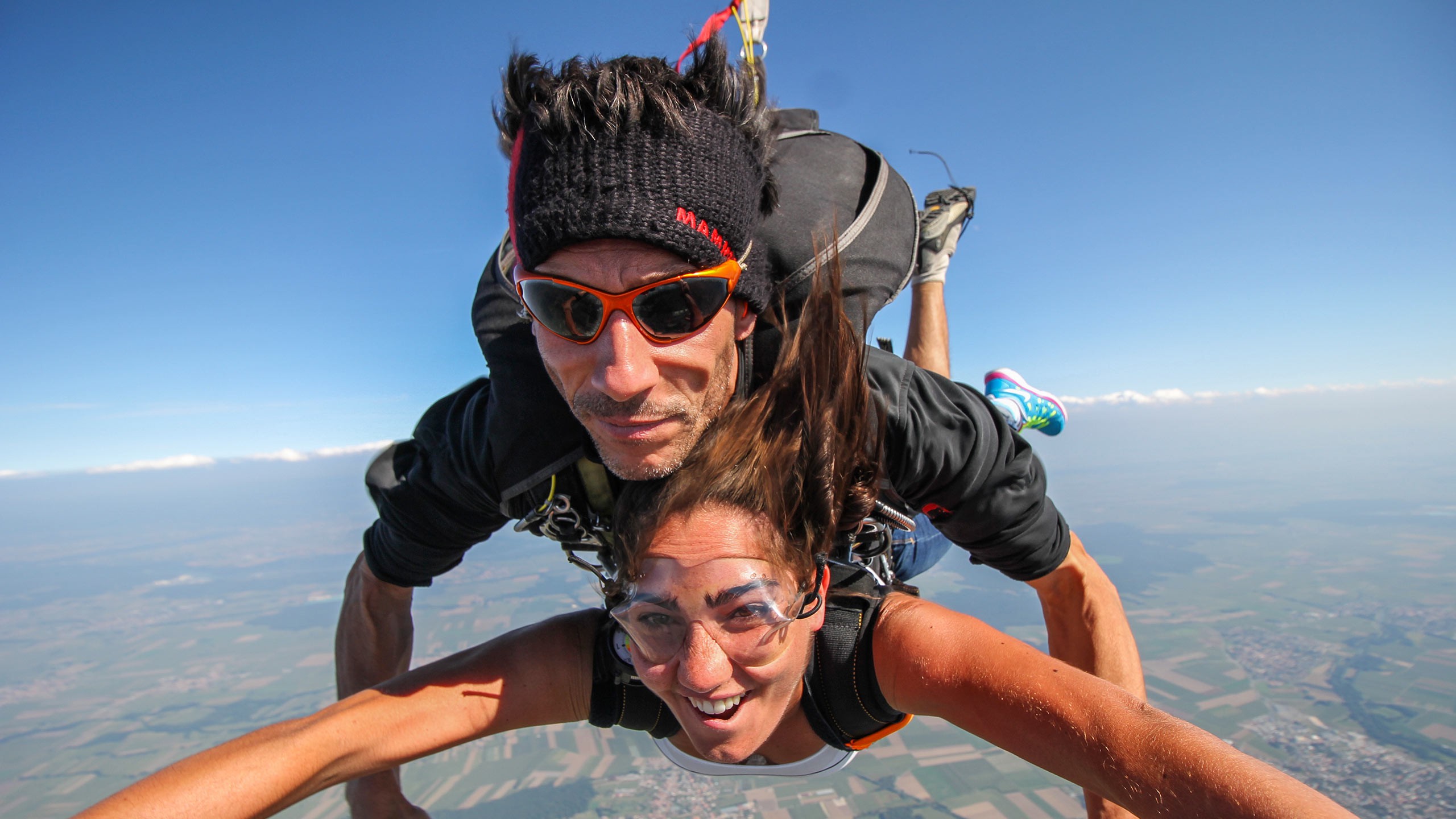 saut en parachute tandem
